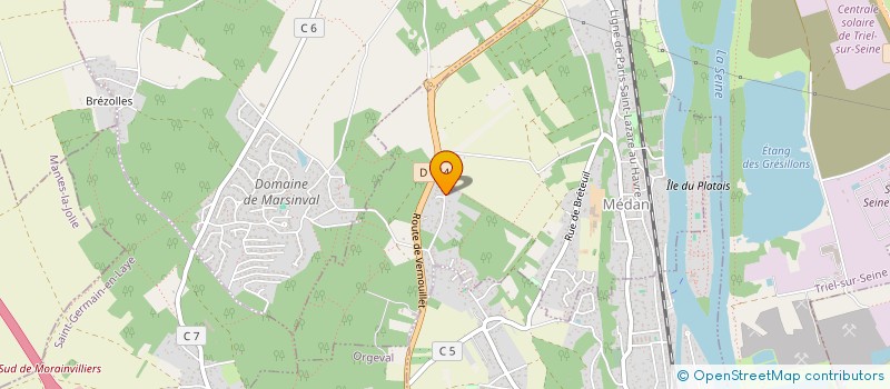 localisation de l'entreprise LES DESSERTS D'ICI  MEDAN