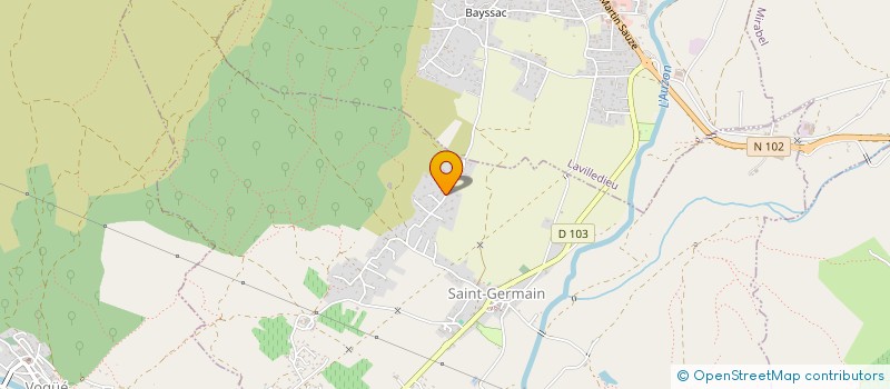 localisation de l'entreprise LES DESSERTS DE GIULIA  LAVILLEDIEU