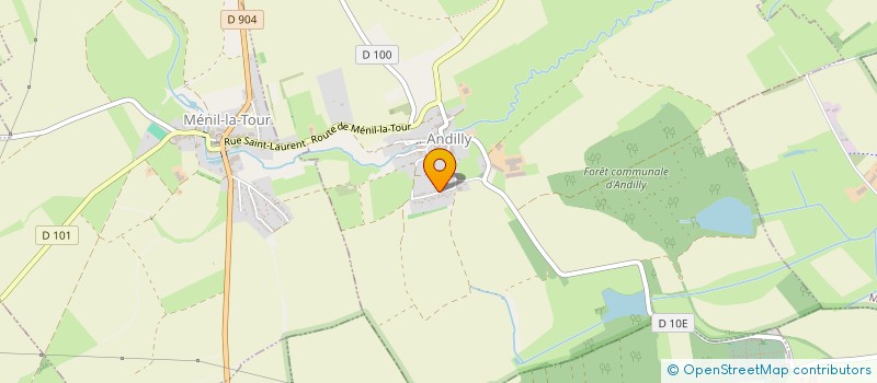 localisation de l'entreprise LES DEUX AILES  TOUL