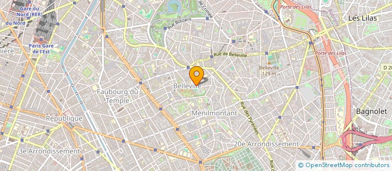 localisation de l'entreprise LES DEUX AILES  PARIS