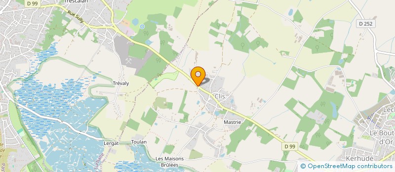 localisation de l'entreprise LES DEUX B  GUERANDE