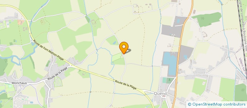 localisation de l'entreprise LES DEUX BAIES à LE CROTOY