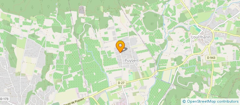 localisation de l'entreprise LES DEUX BAUDETS  PUYVERT