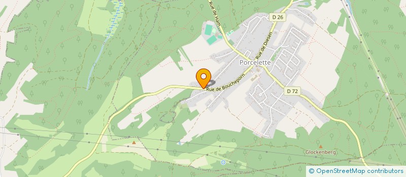 localisation de l'entreprise LES DEUX BRASSEURS  PORCELETTE