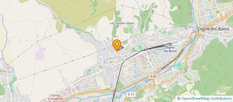 localisation de l'entreprise LES DEUX CEDRES  AIX-EN-PROVENCE