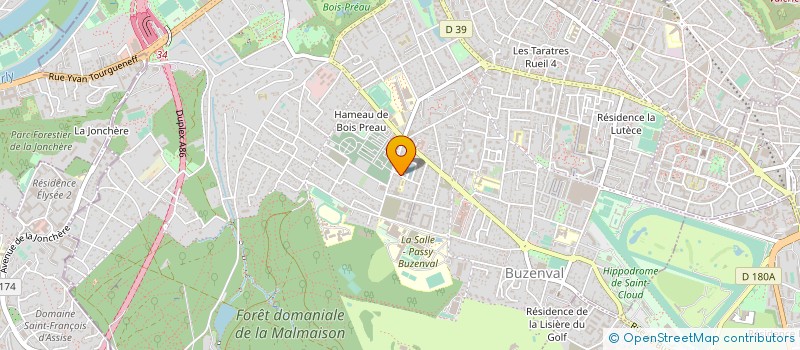 localisation de l'entreprise LES DEUX CEDRES à RUEIL-MALMAISON
