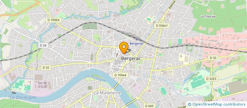 localisation de l'entreprise LES DEUX CONILS à BERGERAC