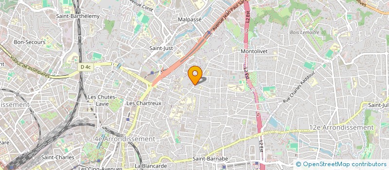localisation de l'entreprise LES DEUX COUSINS à MARSEILLE