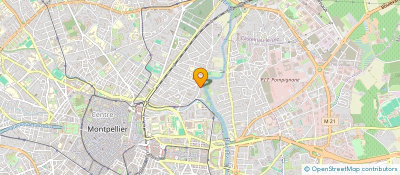localisation de l'entreprise LES DEUX CYPRES à MONTPELLIER