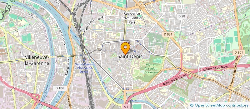 localisation de l'entreprise LES DEUX DRAGONS à SAINT-DENIS