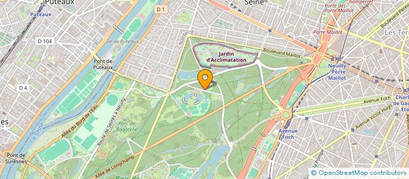 localisation de l'entreprise LES DEUX ETANGS  PARIS