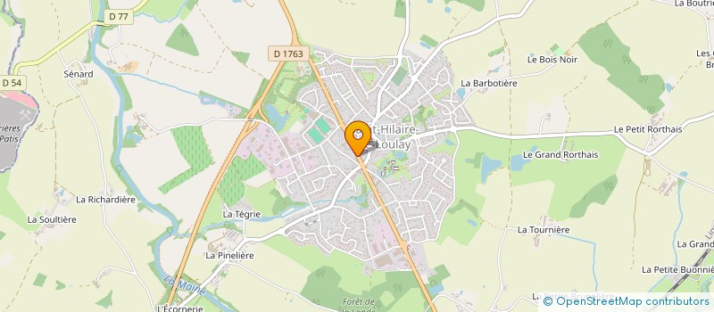 localisation de l'entreprise LES DEUX FONT LA PAIRE à MONTAIGU-VENDEE