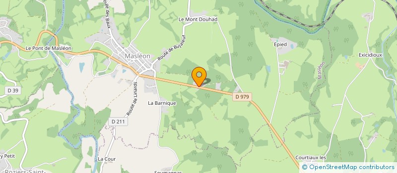 localisation de l'entreprise LES DEUX FRANGINS à LINARDS