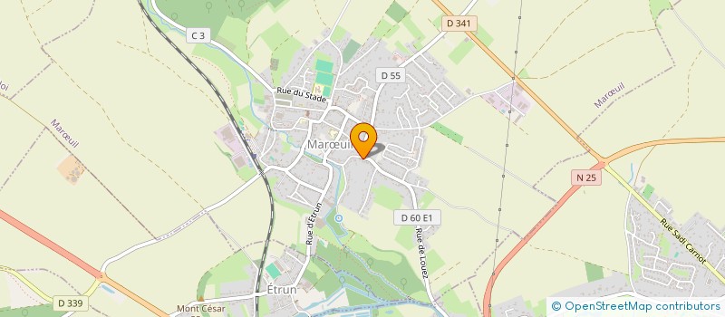 localisation de l'entreprise LES DEUX FRERES  MARUIL