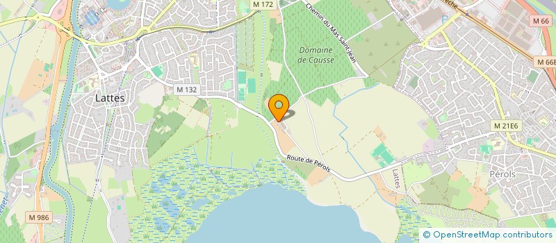 localisation de l'entreprise LES DEUX FRERES à LATTES