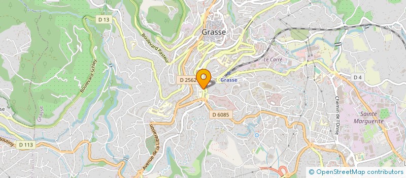 localisation de l'entreprise LES DEUX FRERES à GRASSE