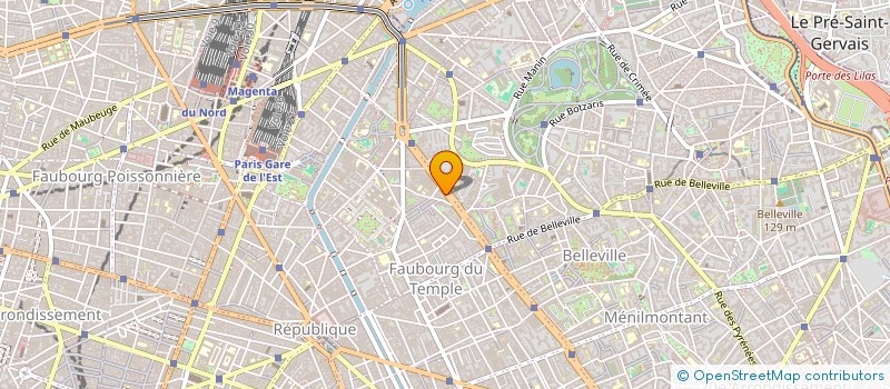 localisation de l'entreprise LES DEUX FRERES  PARIS