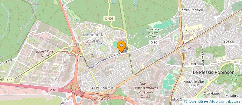 localisation de l'entreprise LES DEUX FRERES à CLAMART