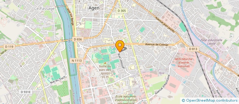 localisation de l'entreprise LES DEUX FRERES  AGEN