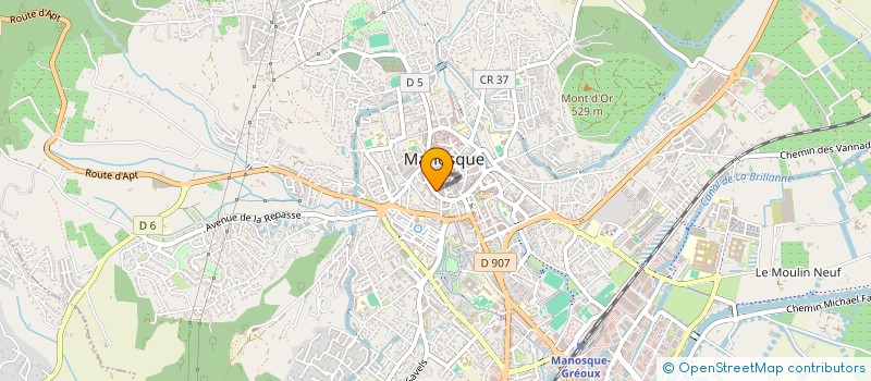localisation de l'entreprise LES DEUX FRERES BF à MANOSQUE