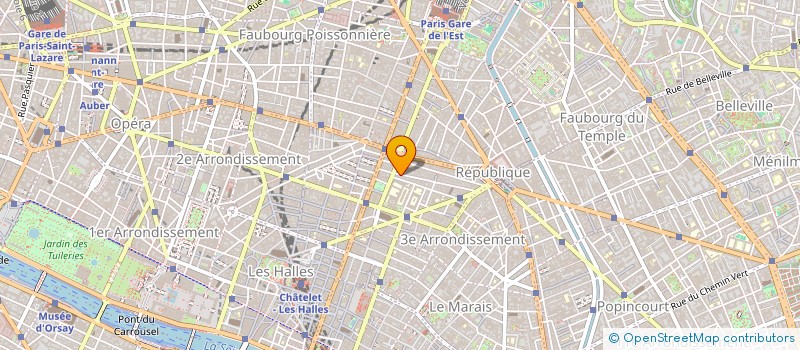 localisation de l'entreprise LES DEUX FRERES SUBWAY à PARIS