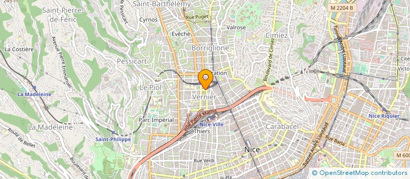 localisation de l'entreprise LES DEUX G  NICE