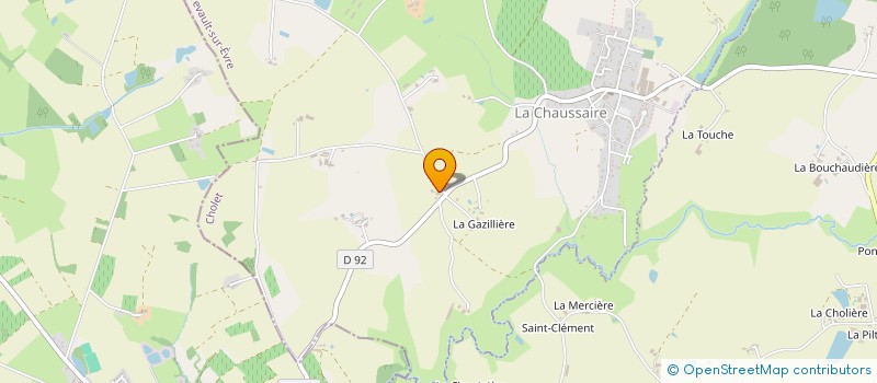 localisation de l'entreprise LES DEUX GRANDS SECS PRODUCTION à MONTREVAULT-SUR-EVRE