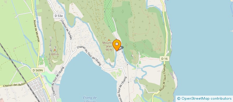 localisation de l'entreprise LES DEUX J  ISTRES