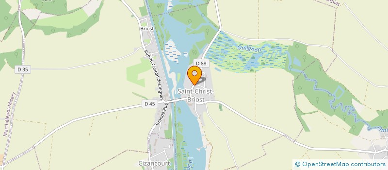 localisation de l'entreprise LES DEUX L  ASSEVILLERS