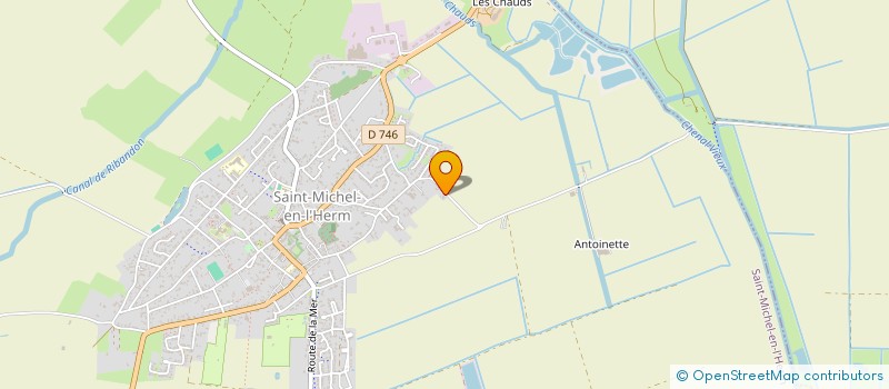 localisation de l'entreprise LES DEUX LEMONES  SAINT-MICHEL-EN-L'HERM