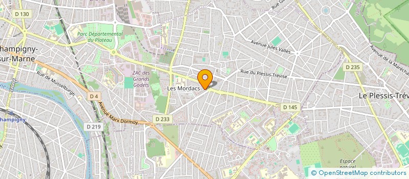 localisation de l'entreprise LES DEUX LL DRIVE  CHAMPIGNY-SUR-MARNE