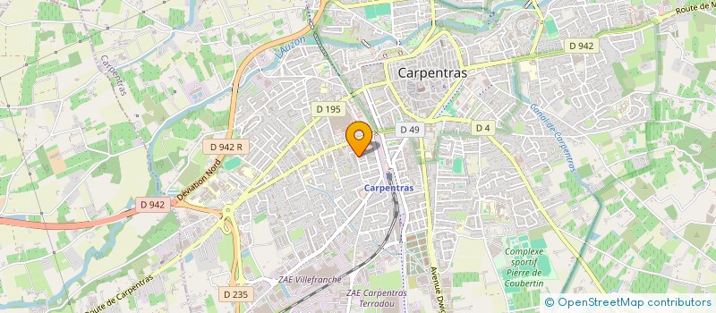 localisation de l'entreprise LES DEUX M  CARPENTRAS