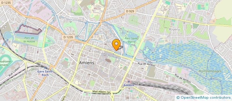 localisation de l'entreprise LES DEUX M à AMIENS