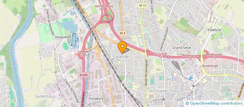 localisation de l'entreprise LES DEUX MAINS  TOULOUSE