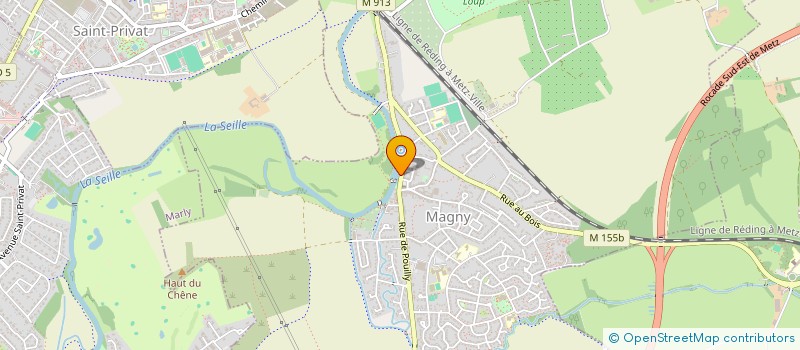 localisation de l'entreprise LES DEUX MAX  METZ