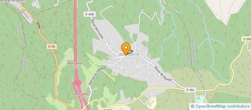 localisation de l'entreprise LES DEUX MINOTS  BELCODENE