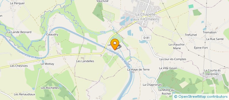 localisation de l'entreprise LES DEUX MOMES  LA CHAPELLE-AUX-FILTZMEENS