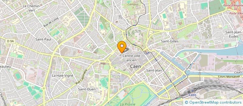 localisation de l'entreprise LES DEUX MONDES à CAEN
