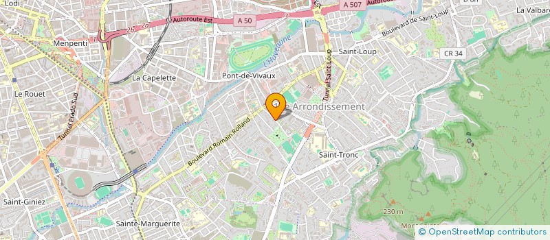 localisation de l'entreprise LES DEUX MOULINS  MARSEILLE