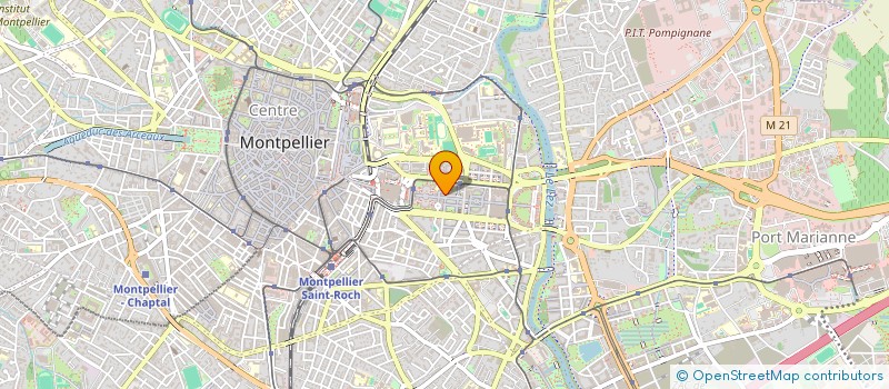 localisation de l'entreprise LES DEUX MOUSQUETAIRES à MONTPELLIER