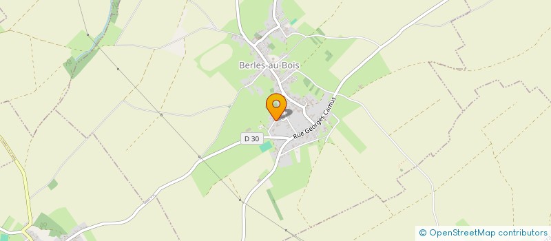 localisation de l'entreprise LES DEUX O  BERLES-AU-BOIS