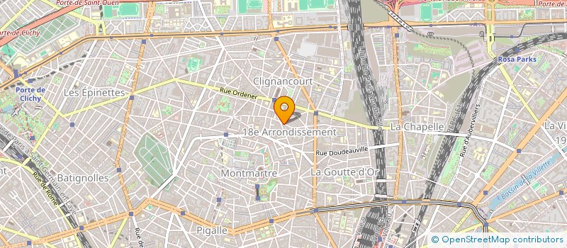 localisation de l'entreprise LES DEUX PALMIERS  PARIS