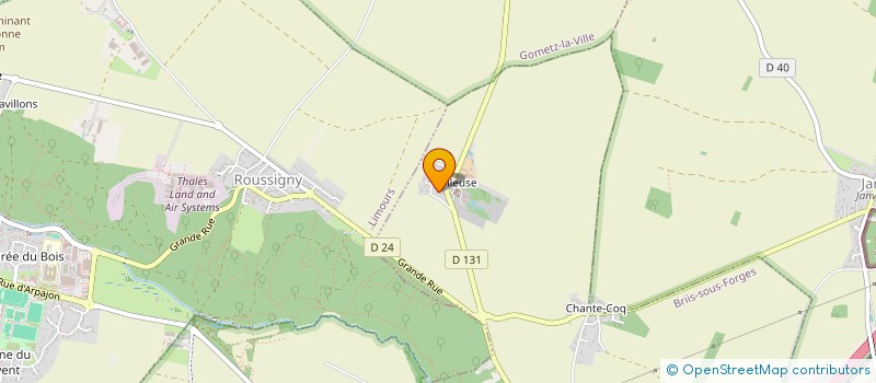 localisation de l'entreprise LES DEUX PASSIONNES DE L'AUTO  BRIIS-SOUS-FORGES