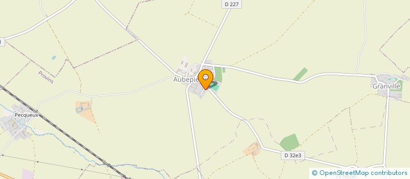 localisation de l'entreprise LES DEUX PETITES FEVES à AUBEPIERRE-OZOUER-LE-REPOS