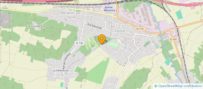 localisation de l'entreprise LES DEUX PINS  EPONE