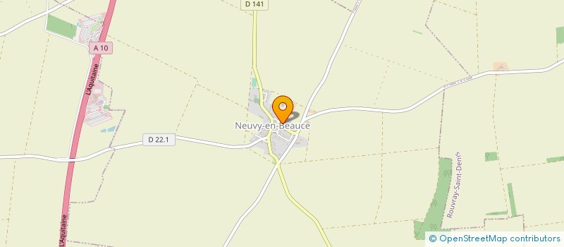 localisation de l'entreprise LES DEUX PLAINES à NEUVY-EN-BEAUCE