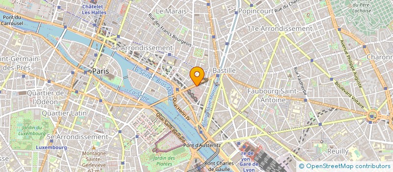 localisation de l'entreprise LES DEUX PORTES à PARIS