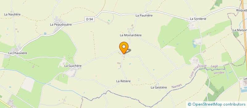 localisation de l'entreprise LES DEUX RIVES  LEGE