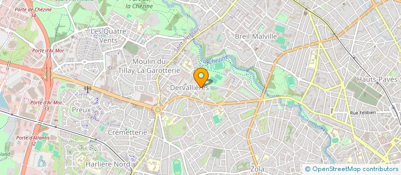 localisation de l'entreprise LES DEUX RIVES à NANTES