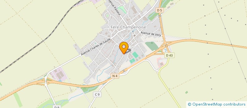 localisation de l'entreprise LES DEUX SOEURS  FERE-CHAMPENOISE